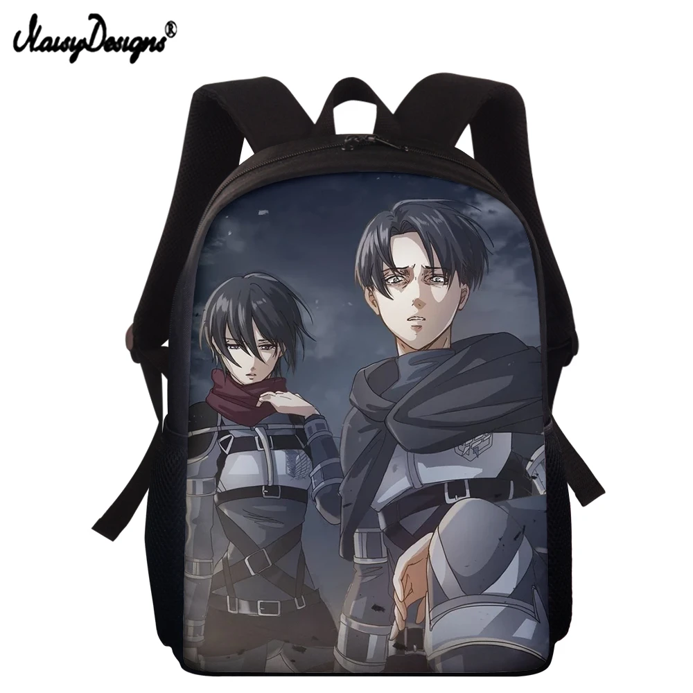 

NOISYDESIGNS 2021 New Fashion Student School Backpacks Anime Characters Printing Waterproof Backpack Teenage Boys School Gifts