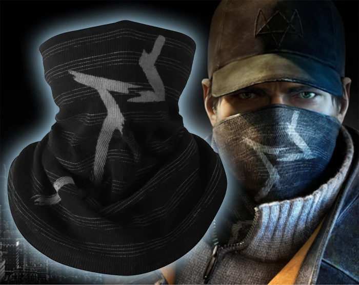 Часы Собаки Aiden перламутровая игра Повязка На Голову Бандана теплый шарф на шею