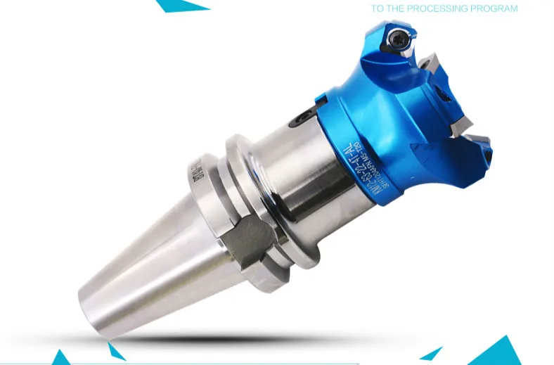 

LIVTER free shipping KM12SE12 face milling cutter milling machine CNC machining center 45 degree aluminum bt40 boom 63 cutter