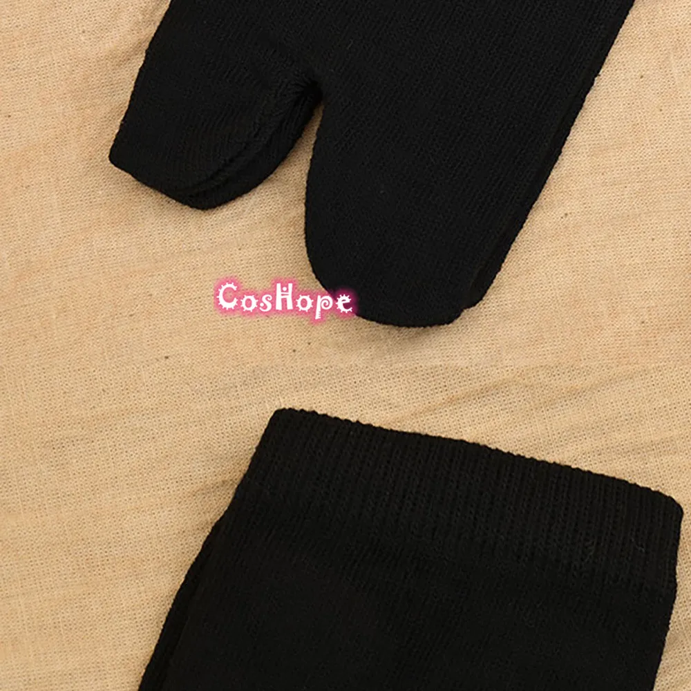 Японские носки для костюмированной вечеринки с двумя носками Bleach Tabi Geta Обувь