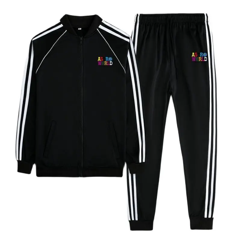 

Men's Spring and Autumn Sportswear Men's Suit Sports Shirt Set Casual Hoodie Men's Jogger Fashion Pullover Two-color Sportswear