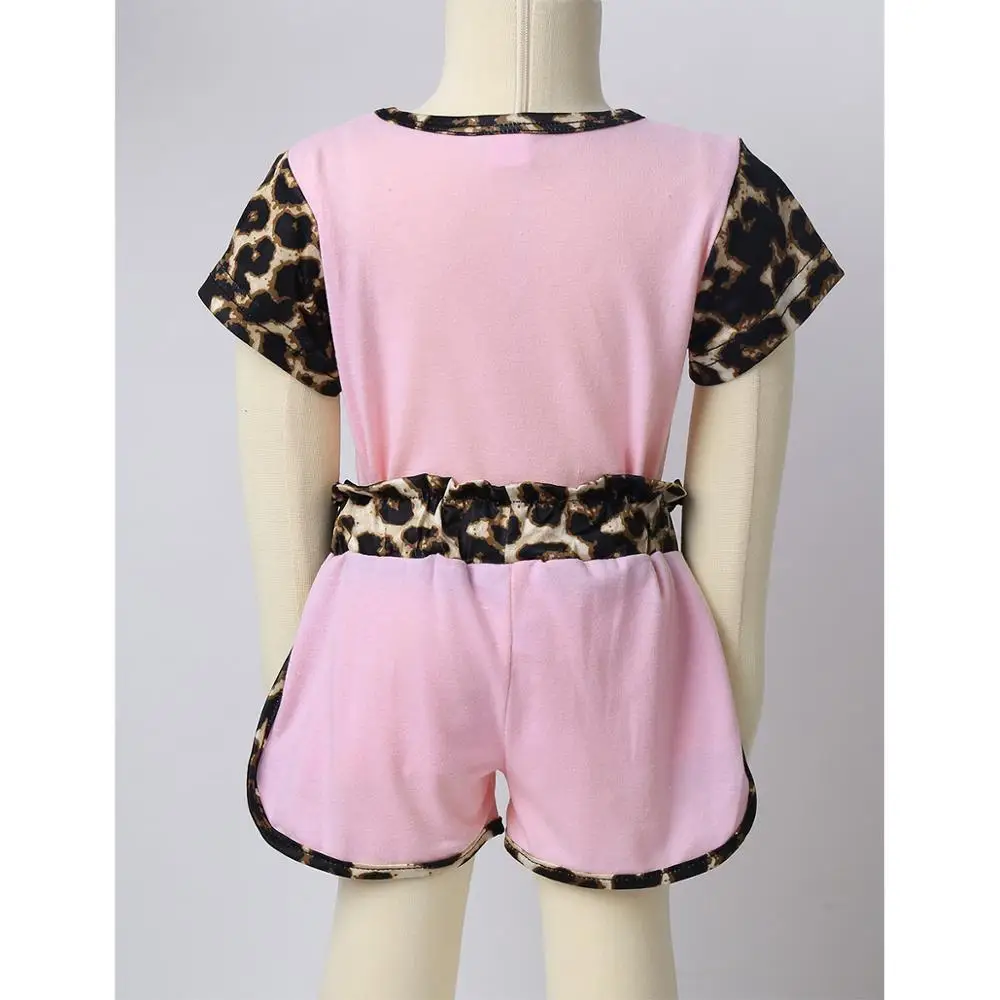 Спортивный костюм для маленьких девочек комплект из 2 предметов с милым