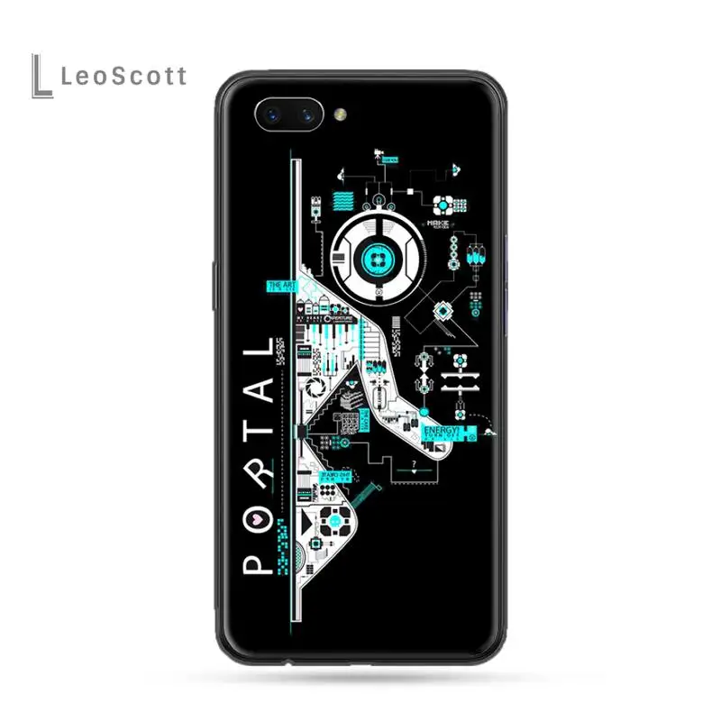 

Art fashion new Portal 2 Phone Case For OPPO F 1S 7 9 K1 A77 F3 RENO F11 A5 A9 2020 A73S R15 REALME PRO Cover Funda Shell