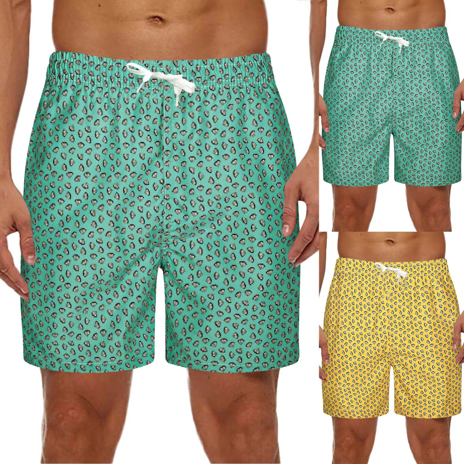 

Men's Summer Fitness Sports Surfing Quick-drying Shorts Pants Hot Sell Swim Trunk Pants Surfing Shorts Swimwear For Male Брюки