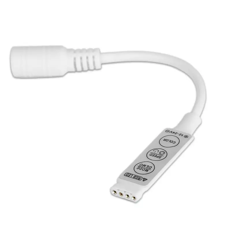 Intelligent Bluetooth 4.0 Dimmer RGB Controller Mini Music LED Lamp Phone APP Accessories Tool Light Strip DC 5-24V | Лампы и