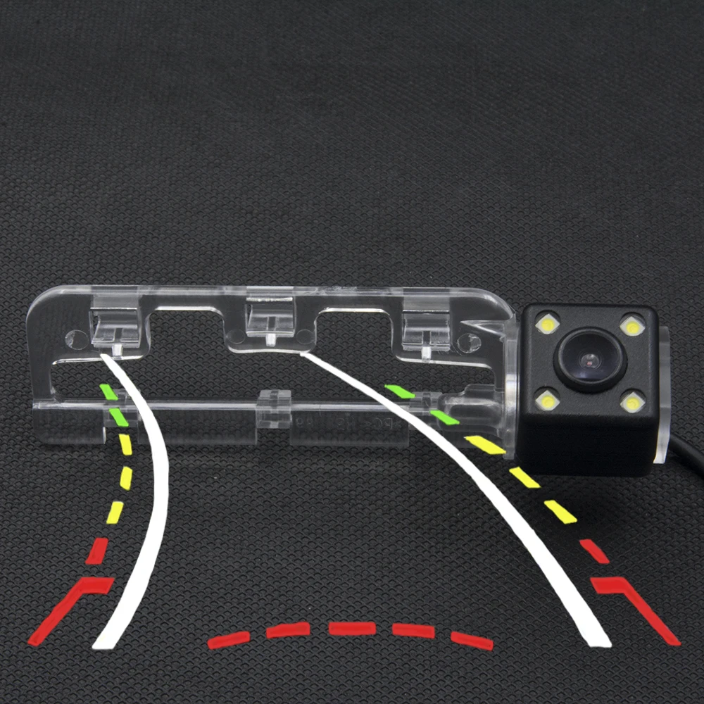 Waterproof 4LED CCD Dynamic Trajectory Tracks ar Rear view Camera Backup Parking for HONDA Civic 2010 Car reverse camera | Автомобили и