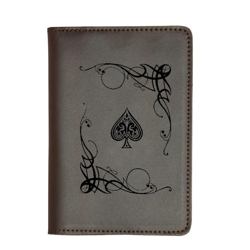 Футляр для карт и паспорта с рисунком таинственных цветов | Багаж сумки