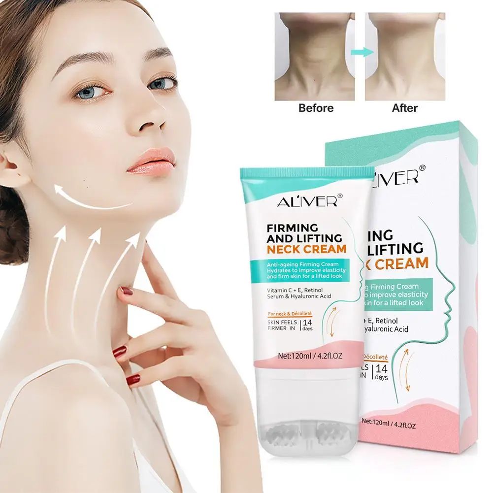 Neck Firming Cream Tightening Moisturizering Lifting Double Chin Turkey Saggings Crepe Removal 120g |