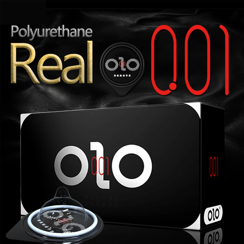 OLO водонепроницаемые полиуретановые презервативы без латекса ультратонкие 0 01 мм