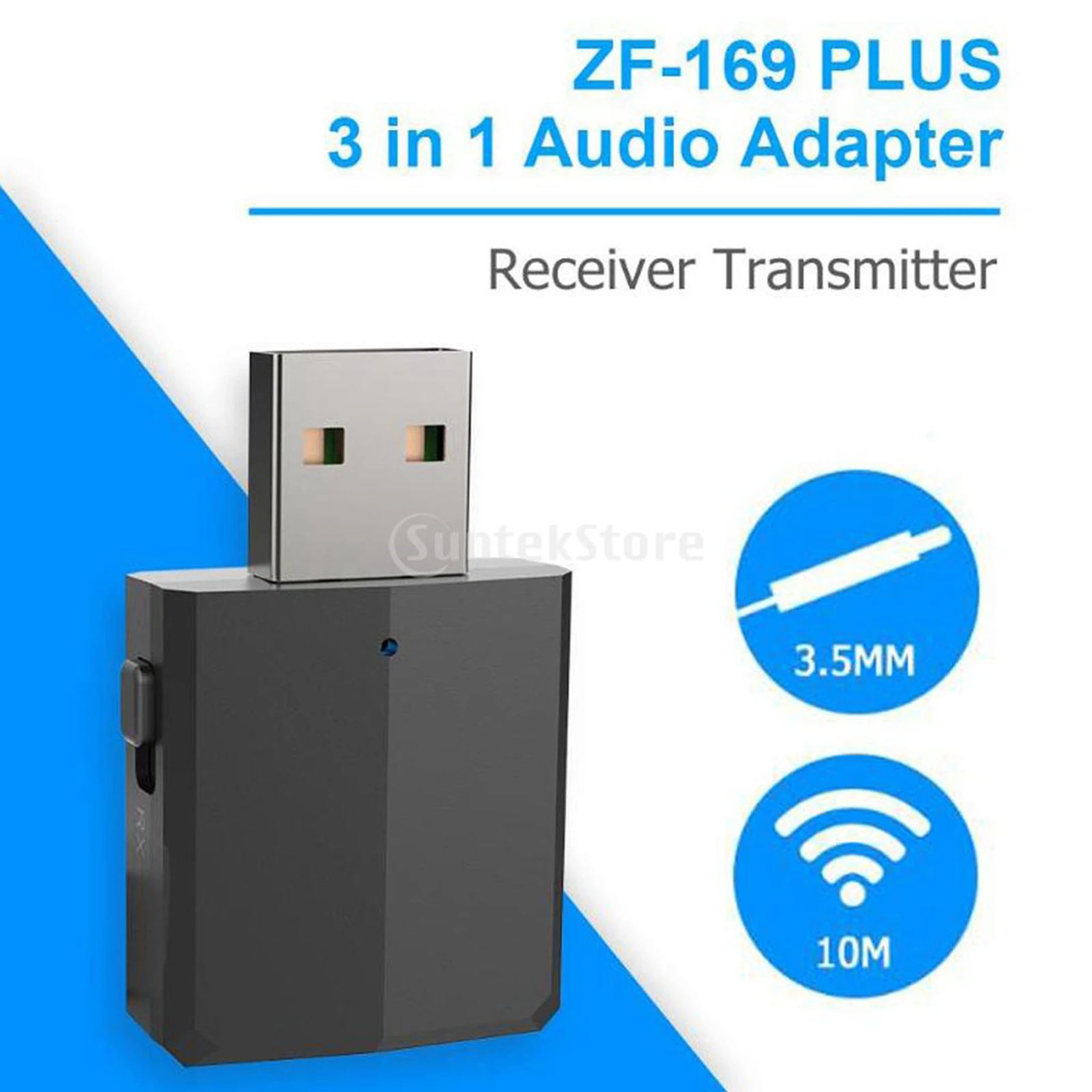 

USB 3,5 мм bluetooth передатчик и приемник AUX HIFI ключ для ПК ноутбука