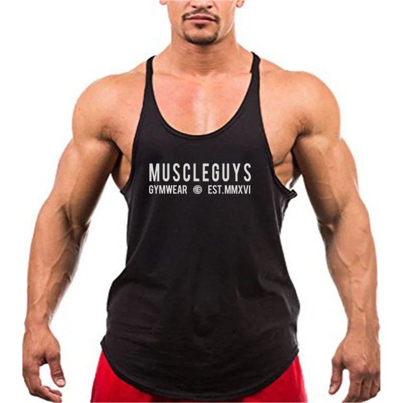 Майка мужская без рукавов тренировочная безрукавка для фитнеса майка