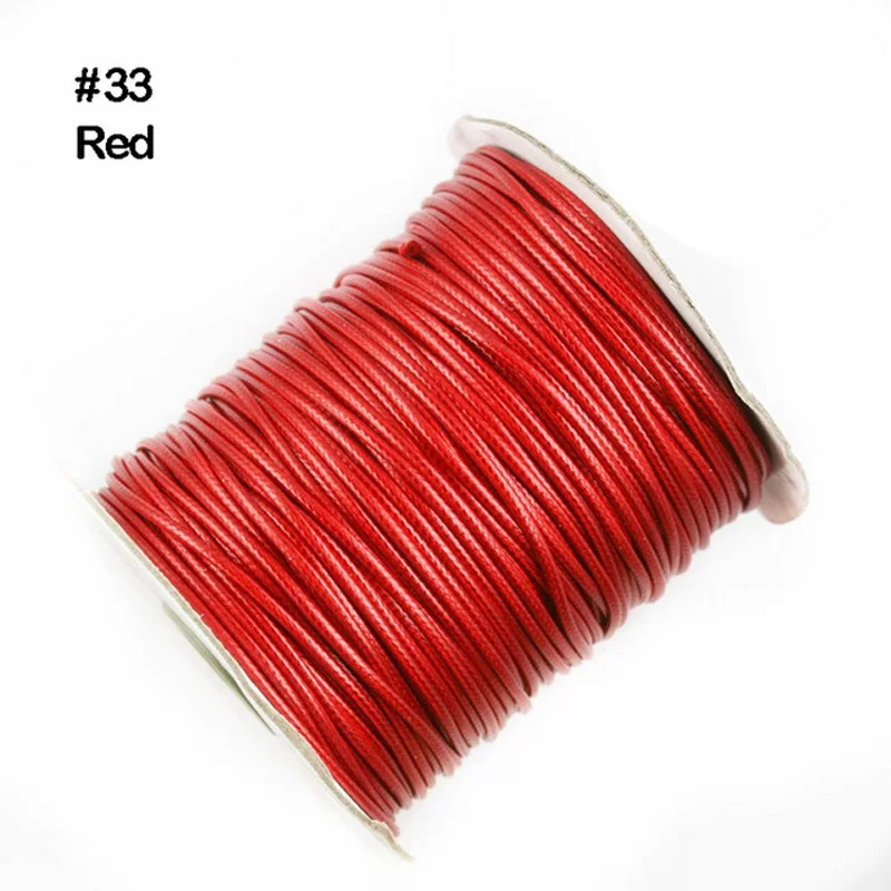 2 мм 85 м/рулонная нить хлопковые шнуры вощеный шнур Бисероплетение Шнур для