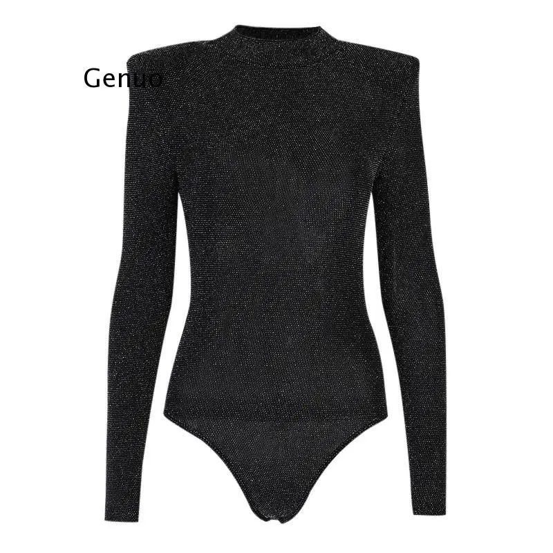 Длинные рукава с высоким плотно облегающим шею воротником для женщин