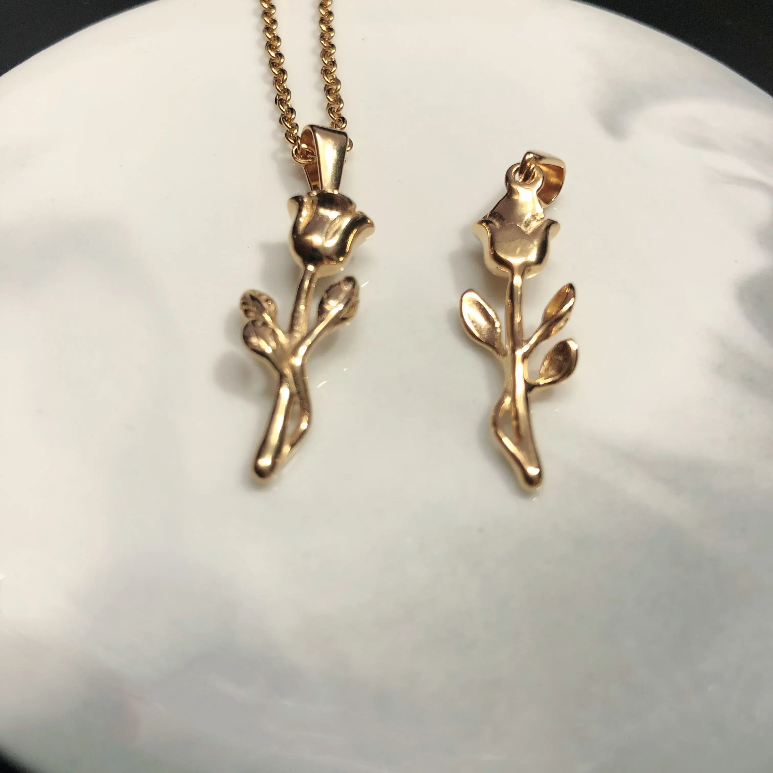 Женское винтажное ожерелье из нержавеющей стали в стиле бохо | Украшения и