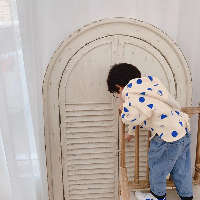 Детский свитер Толстовка для девочек топы коллекция 2019 года осенняя одежда