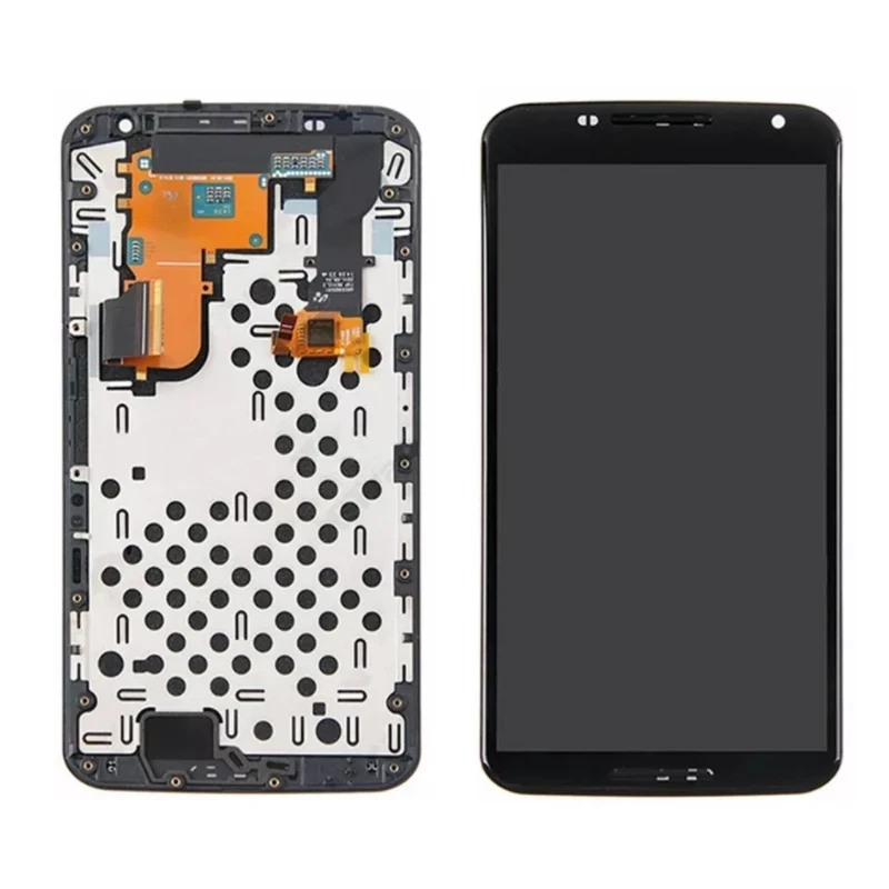 Протестированный ЖК-дисплей для Moto Google Nexus 6 с рамкой Motorola XT1100 XT1103 ЖК-экран