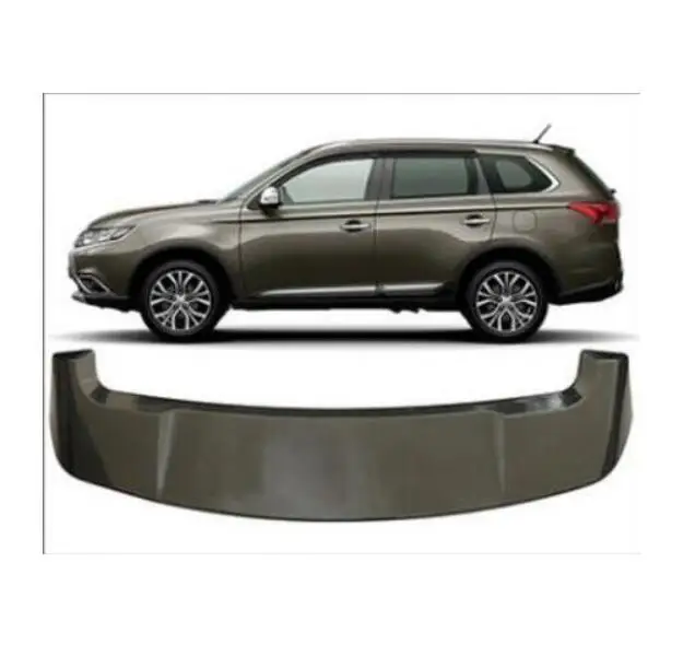 Коричневый ABS Краски Автомобиля Заднее Крыло багажника выступ Спойлеры для Mitsubishi Outlander - Цвет: Коричневый