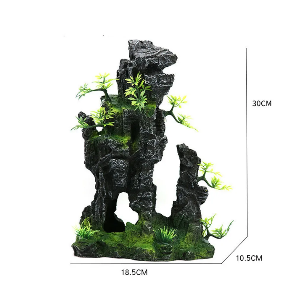Украшение для аквариума искусственный камень украшения ландшафта Aquascape домашний