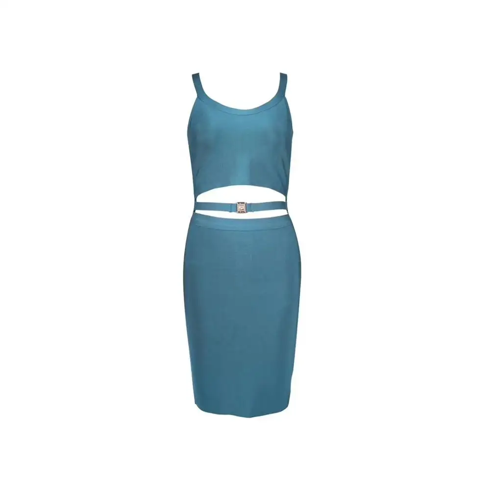 Vestidos De Festa сексуальное женское Бандажное платье с круглым вырезом и 2019