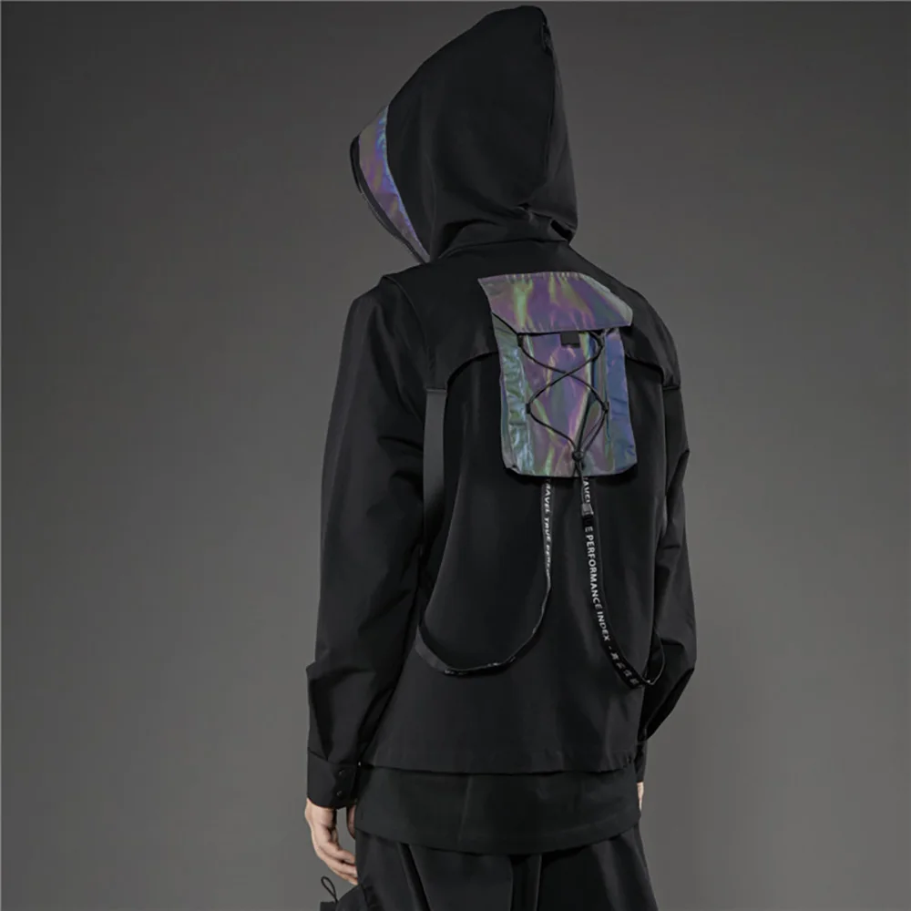 PT-1913 для учеников светоотражающая жилет с капюшоном пряжкой на половину каблука