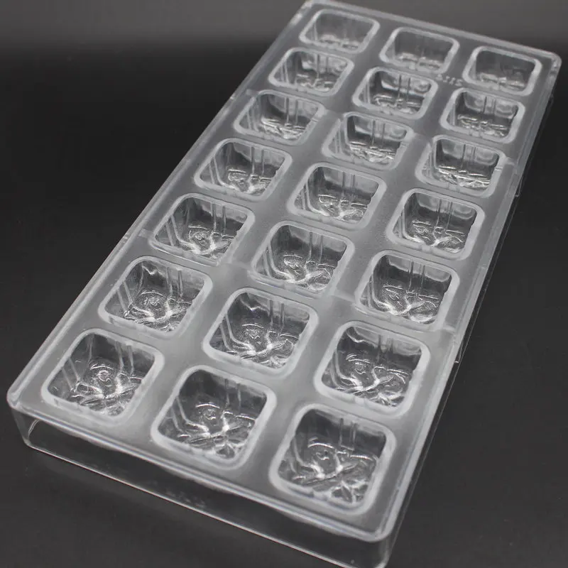 21 чашки подарочная коробка в форме PE форма конфеты Еда Класс для шоколада Сделай