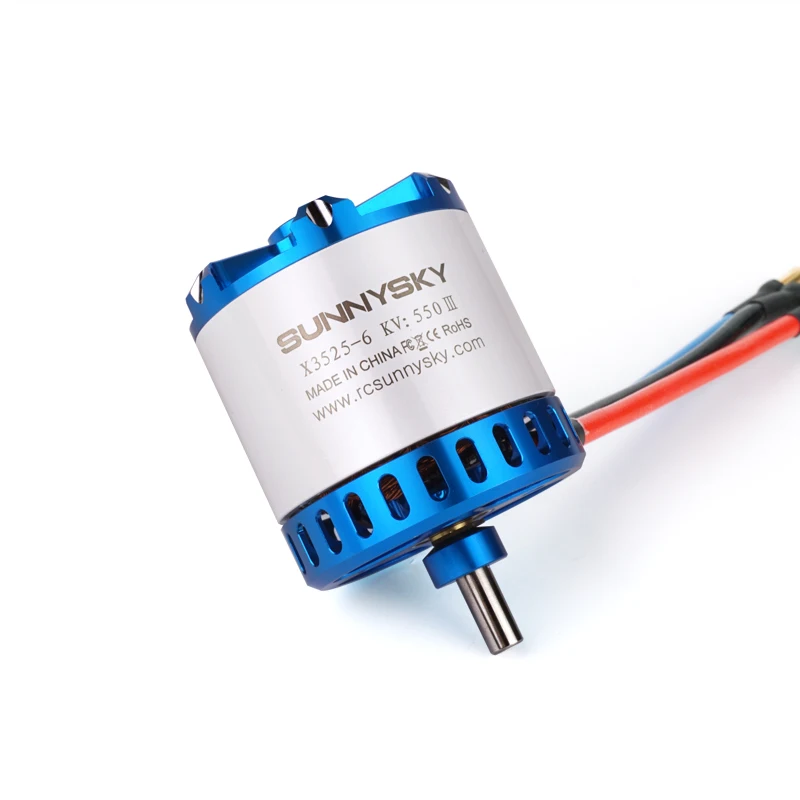 SunnySky X3525 3-поколение 50E 3D 3A Стандартный силовой двигатель 465kv 550kv 650kv 860kv 1080kv для
