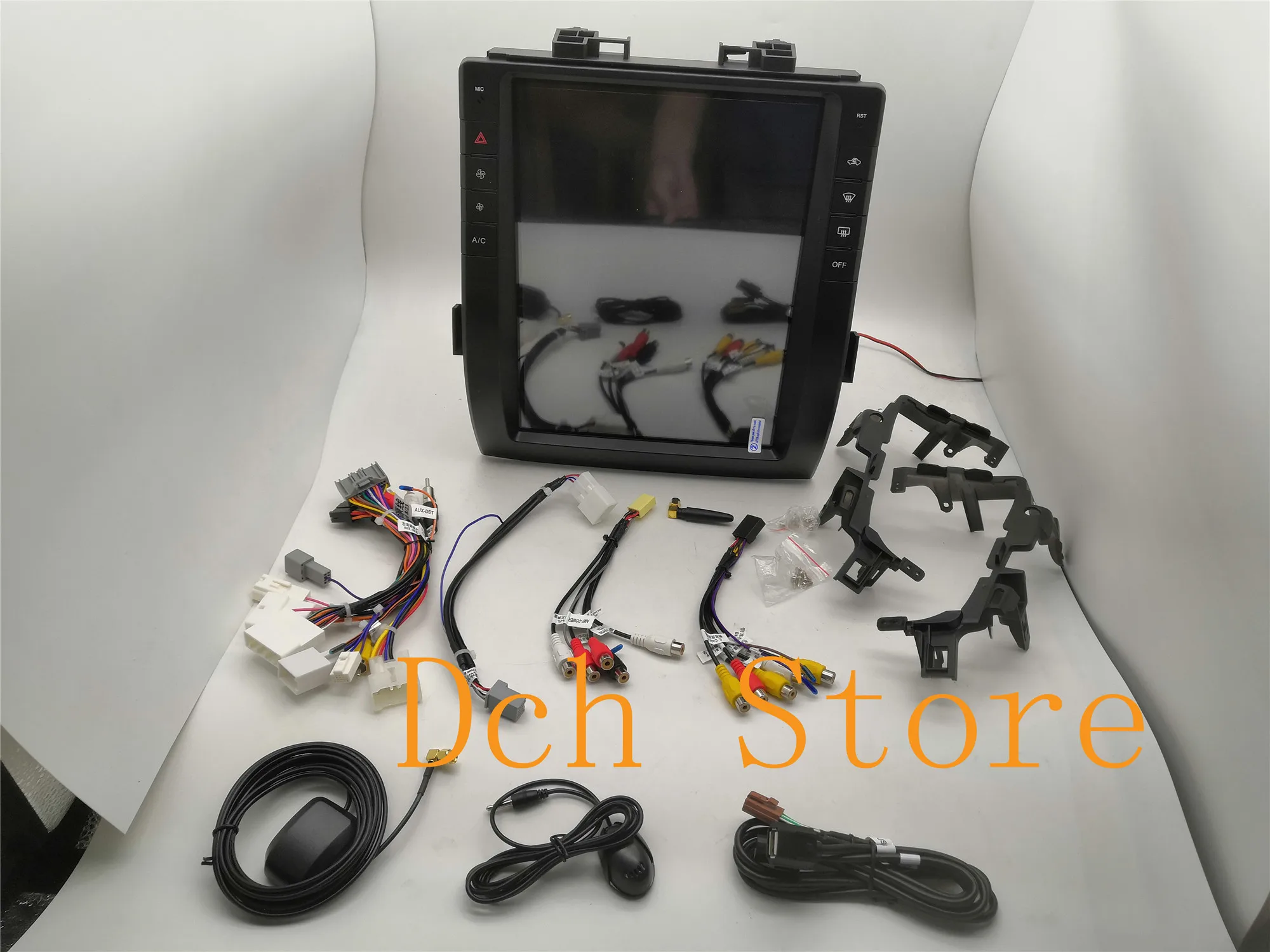 Автомобильный DVD плеер 13 ''в вертикальном стиле tesla Android 9 0 GPS радио для Toyota Alphard