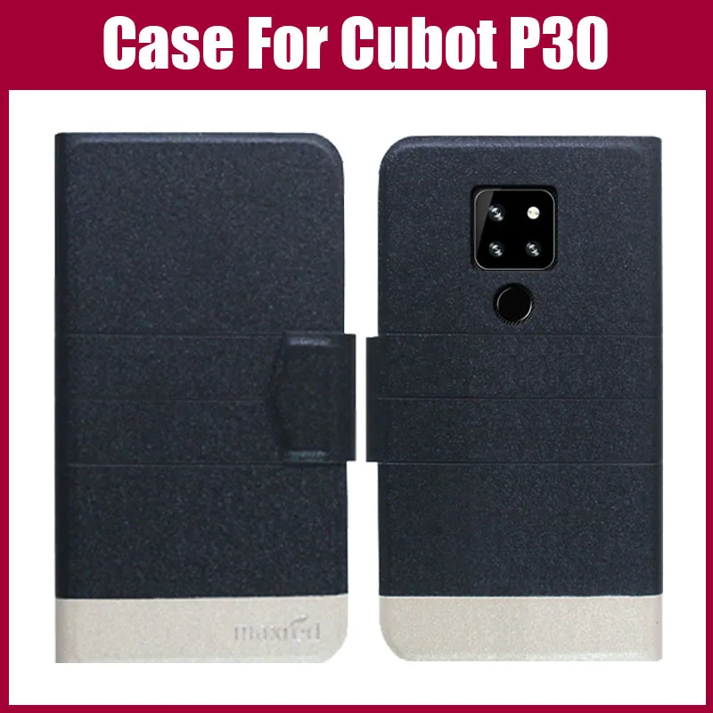 Лидер продаж! Cubot P30 чехол 5 цветов Флип ультра-тонкий модный цветной кожаный защитный чехол для телефона Cubot P30 чехол
