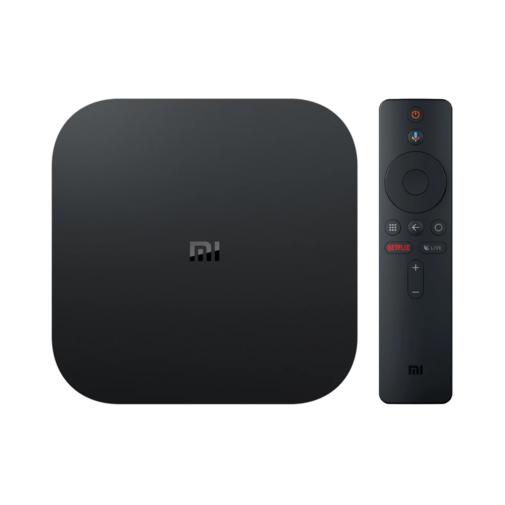 Глобальная версия Xiaomi mi Box S 4K HDR Android tv Box четырехъядерный 2 ГБ DDR3 8 Гб WiFi Google Assistant Smart медиаплеер mi Box S
