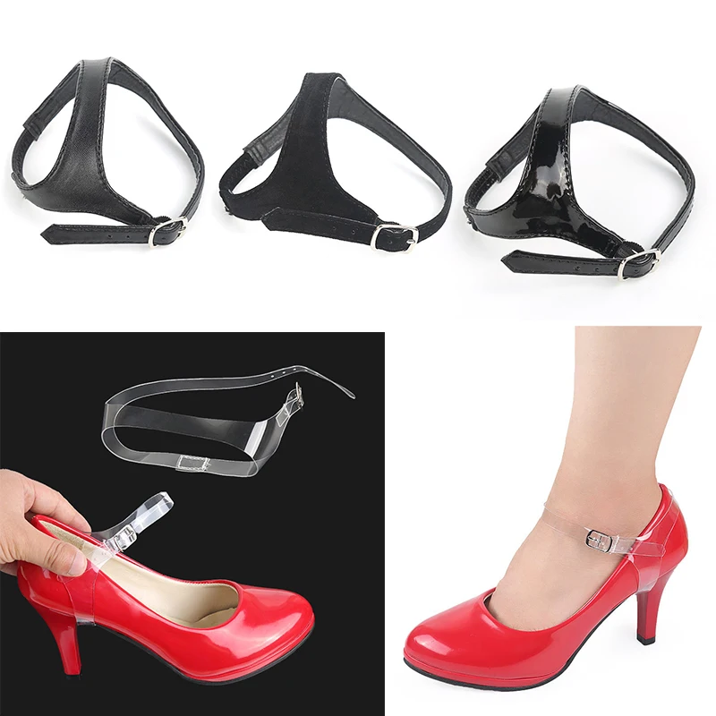

Detachable Artificial Leather Shoe Straps Bfor Holding Loose Anti-skid High Heeled Shoes Shoes Straps 1Pair High Heels Shoelace