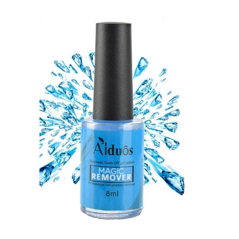 Blue-8ML 8/15 мл волшебное удаление УФ-гель-лака волшебное средство для удаления замачивания праймер для ногтей акриловый чистящий обезжириватель для лака для ногтей - Цвет: Blue-8ML