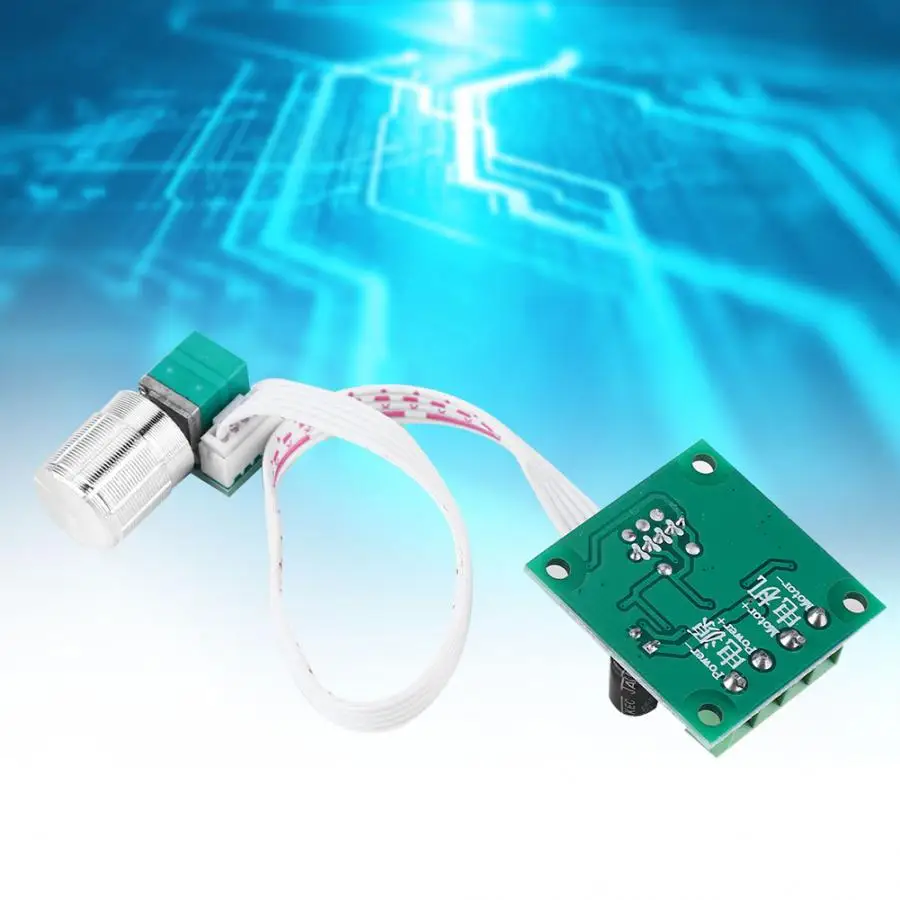 Контроллер скорости ШИМ контроллер двигателя постоянного тока 1 8 15 2 А