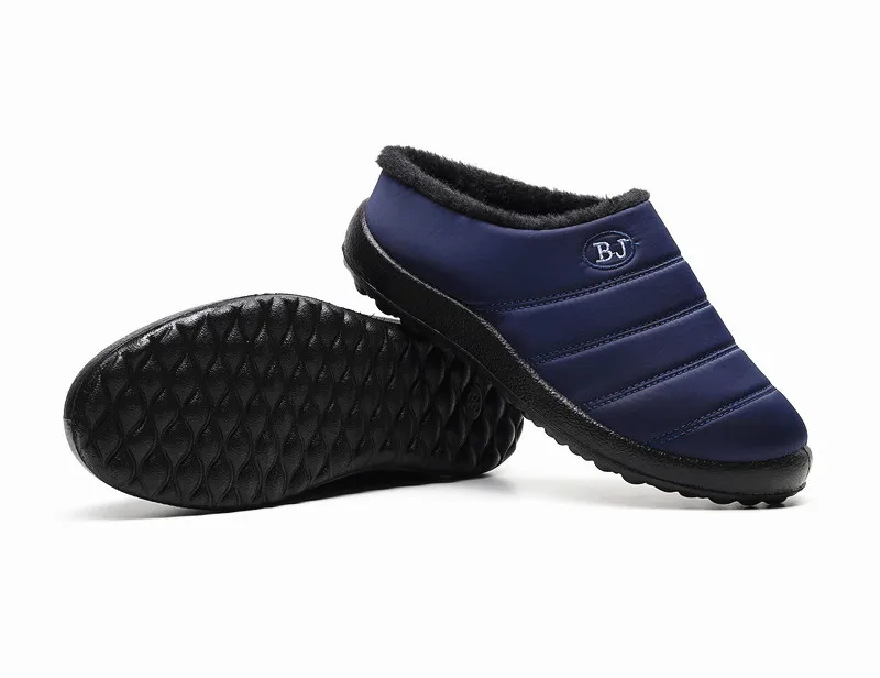 Size35-46; женская зимняя обувь из водонепроницаемого материала; пара зимних ботинок унисекс; Теплые повседневные ботинки на меху с нескользящей подошвой