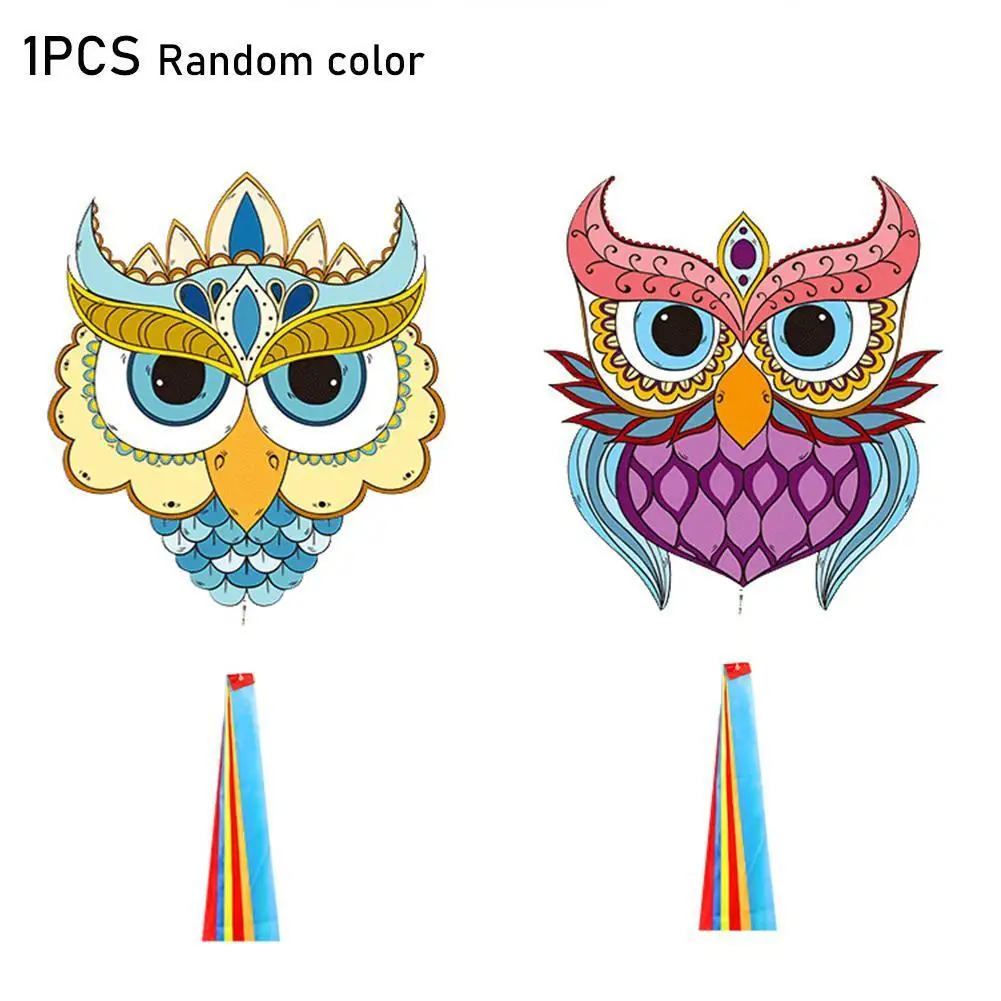 Змей с мультяшными животными сова высококачественные большие змей хвосты ручкой