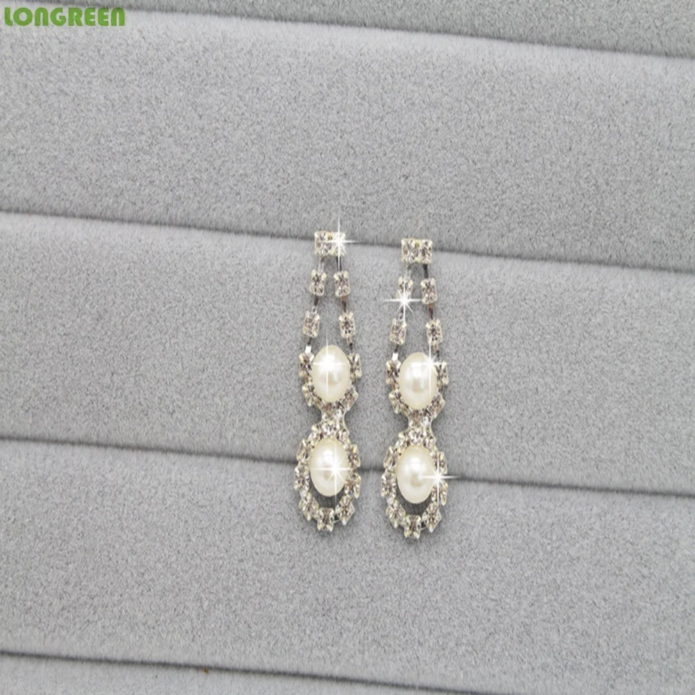 Комплект из колье и серёг с жемчугом | Украшения аксессуары