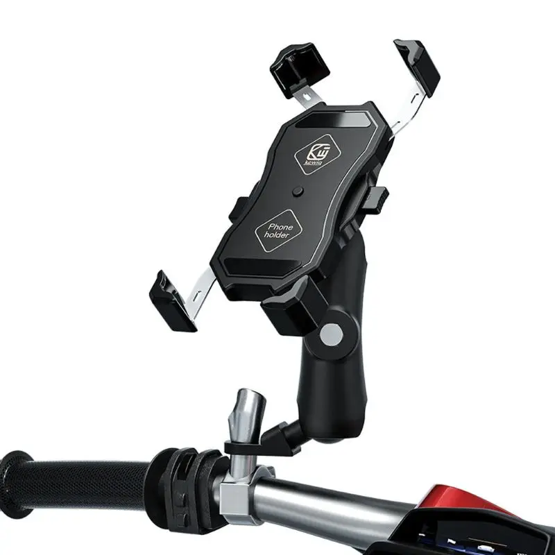 360° bike motorcycle mobile phone holder cradle clamp mount for 4 6 5 cellphone u1ja free global shipping
