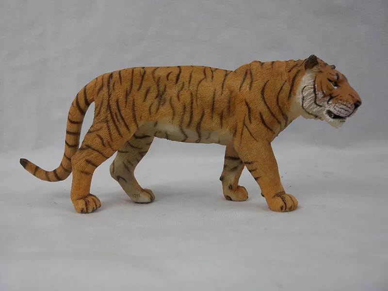 Siberian tiger Оригинальная натуральная дикая джунгли, ферма, животное, птица, серия, леопард, кошка, пантера, ягуар, Коллекционная модель, детская игрушка, подарок для детей - Цвет: Siberian tiger