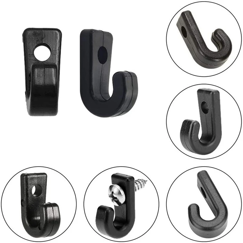 

NEW-Kayak Bungee Rope Kit 45 Pieces Kayak Rigging Kit with Screws,Nuts,J Hooks,Buckles,C Type Buckles for Boat Kayak Deck