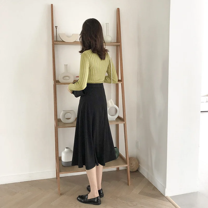 

COCOEPPS Fashion Long Slim Skirt Women's Elegent Skirt Patry Shopping Gril's Clothing Lady Office Skirts Wear