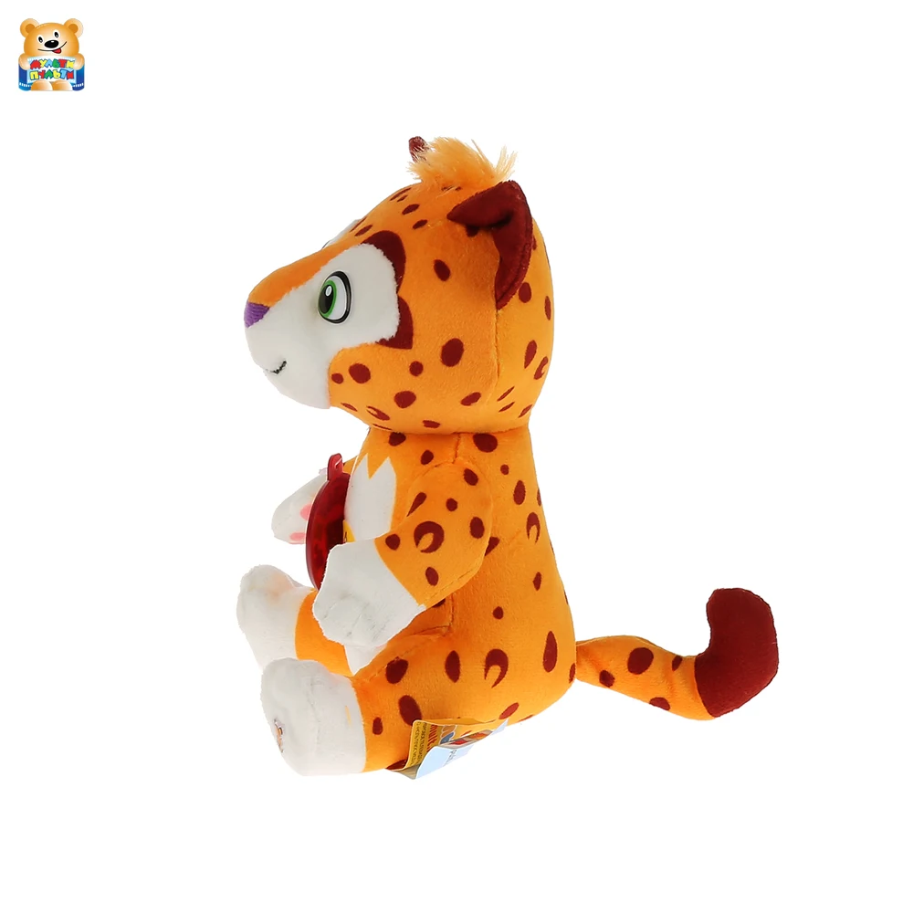 Игрушка мягкая Мульти пульти Лео из мультфильма и Тиг русская озвучка 20см