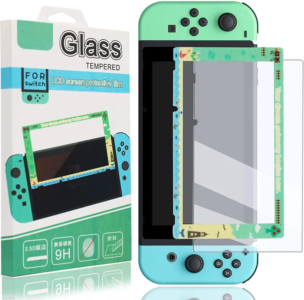 

Закаленное стекло для Nintendo Switch, прозрачное, с защитой от царапин