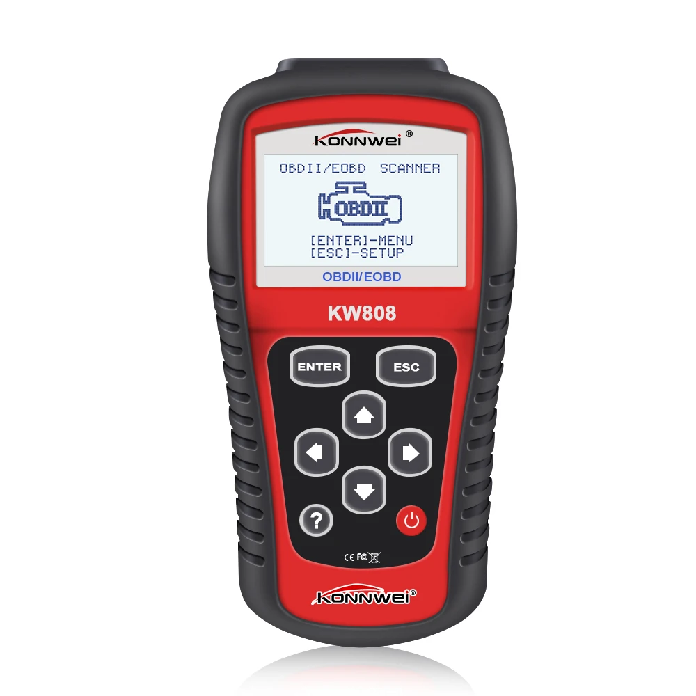 KONNWEI KW808 OBD Автомобильный сканер оригинальный автомобильный диагностический с