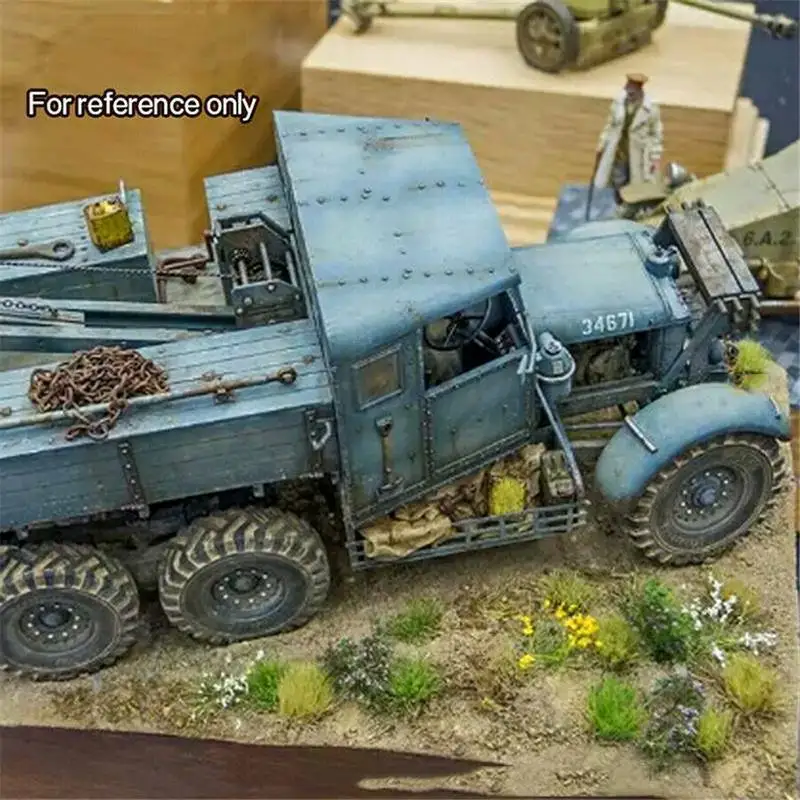 DIY статический посадка травы доска шаблонная модель игрушки песок стол сцена