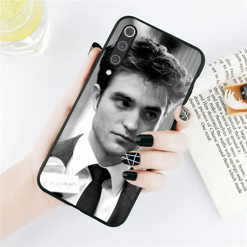 

Robert Pattinson British actors Phone Case For Xiaomi Redmi note 7 8 9 t k30 max3 9 s 10 pro lite Luxury brand shell funda coque