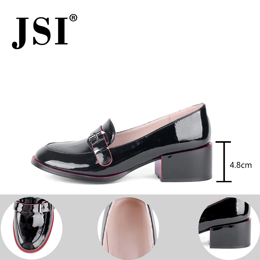 JSI/офисные женские туфли-лодочки Модные туфли из высококачественной коровьей