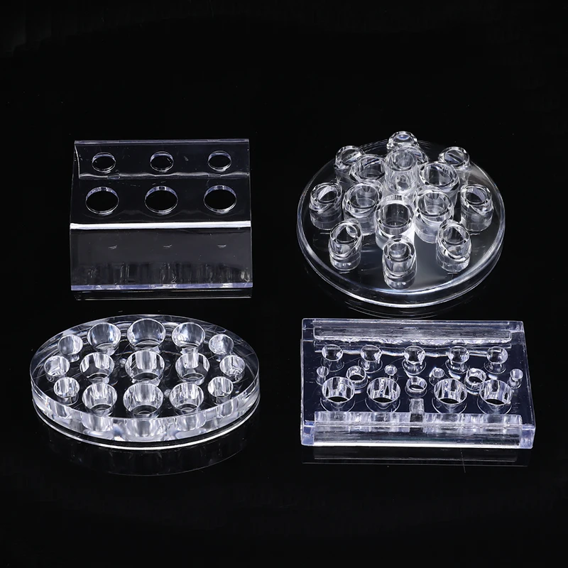 Подставка для пигментных татуировок 4 типа акриловый держатель