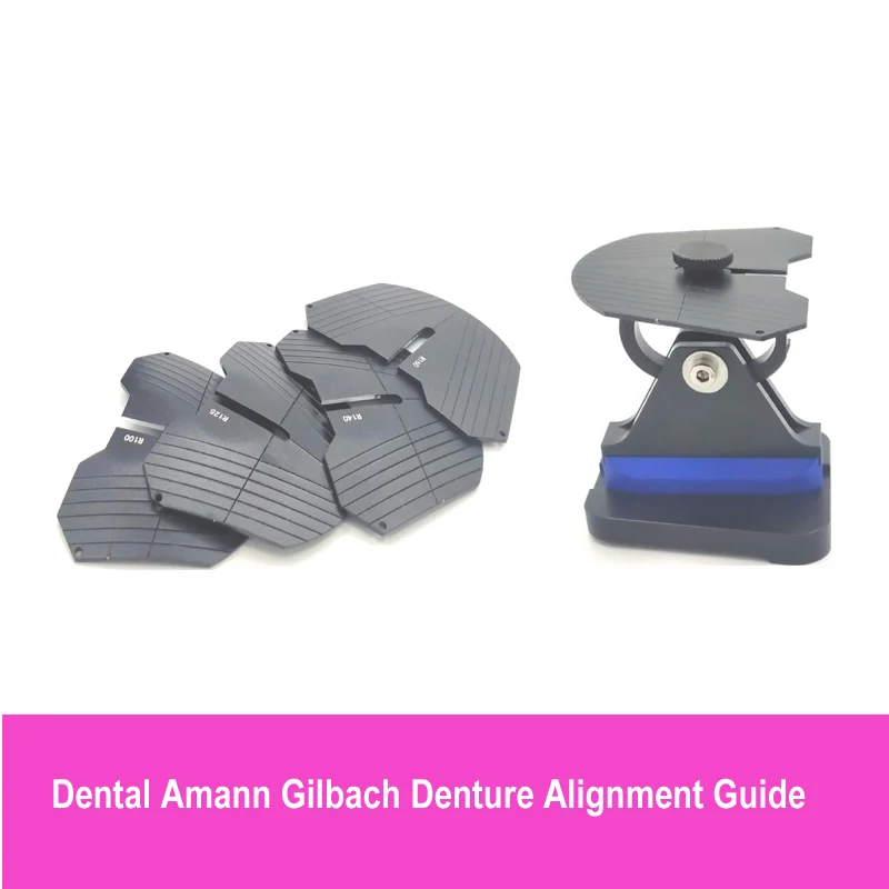 Dental Lab Removable Partial Part Amann Gilbach Complete Denture Alignment Guide Jaw Frame Magnetic Base Plate