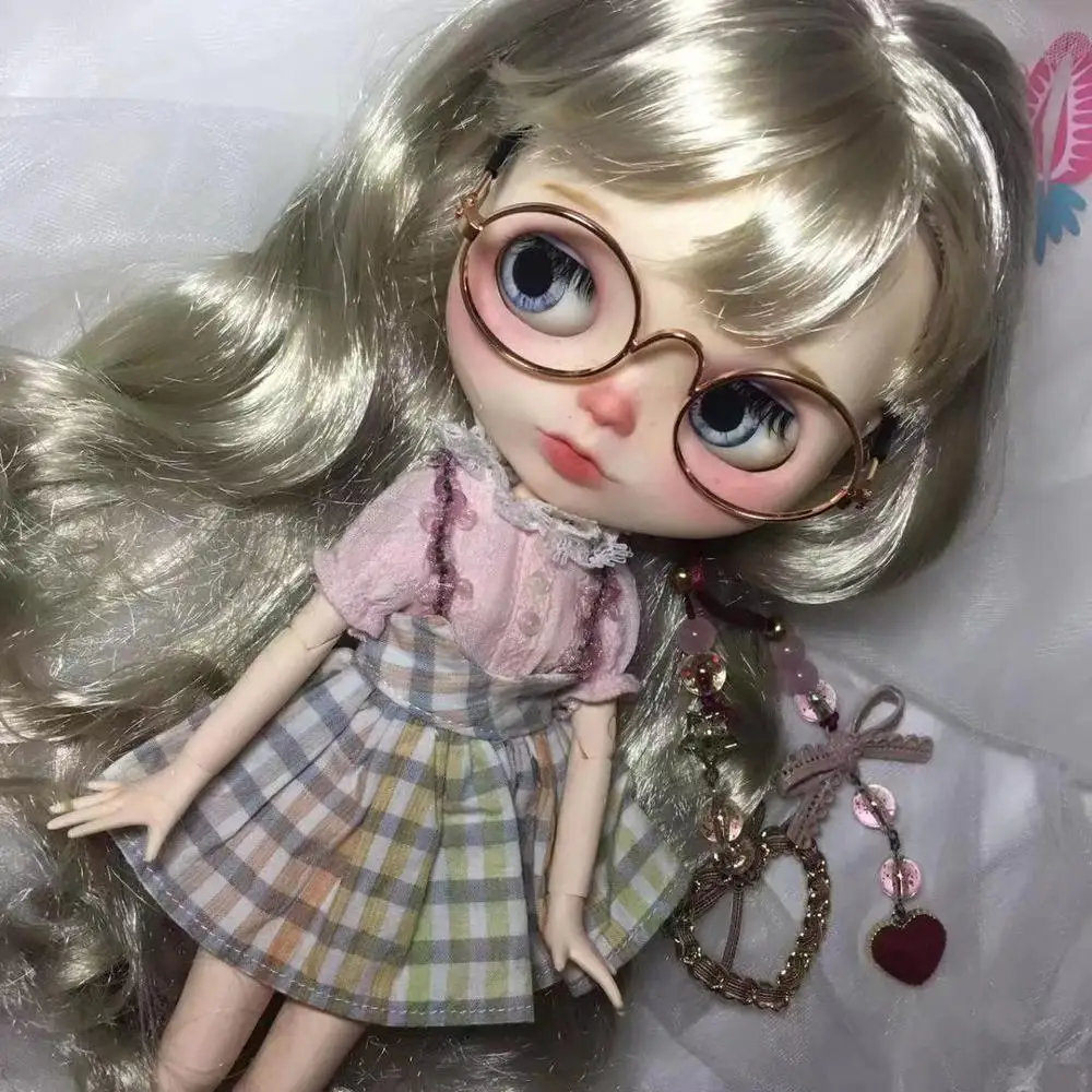 Кукла neo Blyth NBL 1/6 BJD кукла с большими глазами шарнирная длинным кудрявым коротким