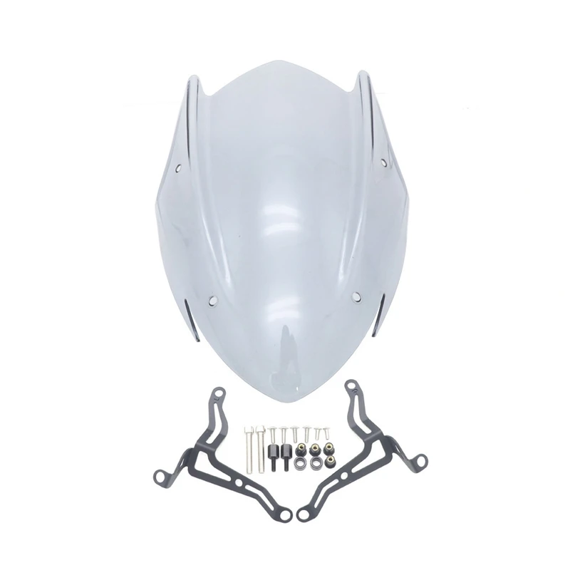 

Motorcycle Windscreen Windshield Shield Screen with Bracket for Suzuki GSX-S750 GSXS750 GSXS 750 2017-2019