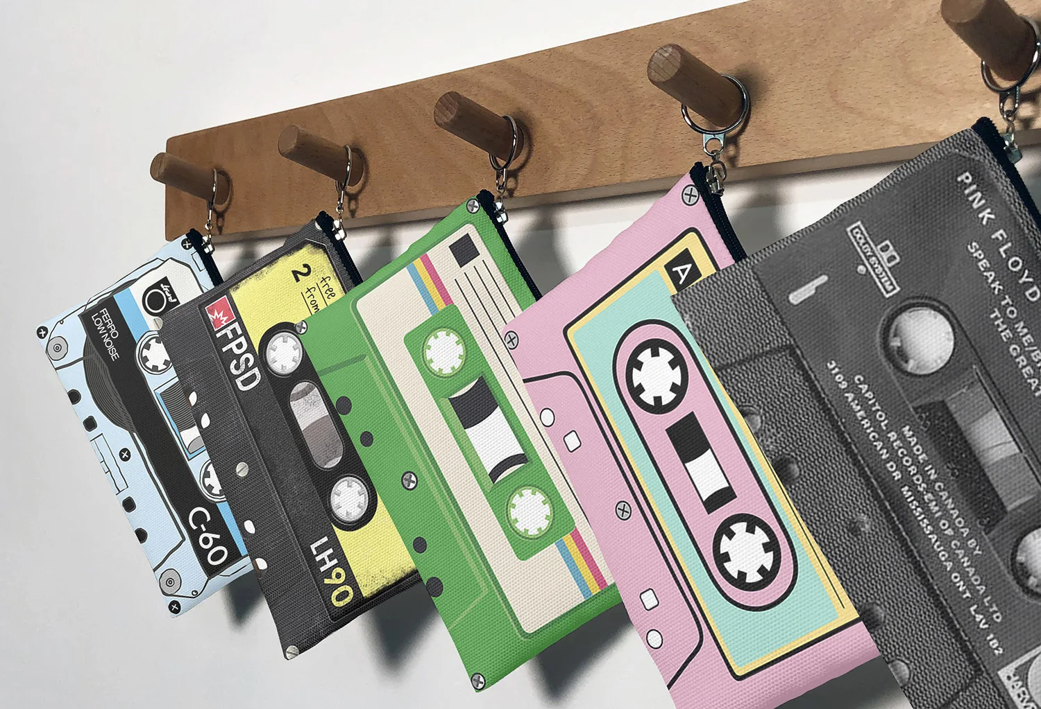 Портативная миниатюрная сумка для хранения кассетной музыкальной ленты милый